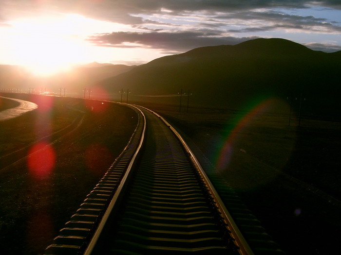 照片：青藏鐵路