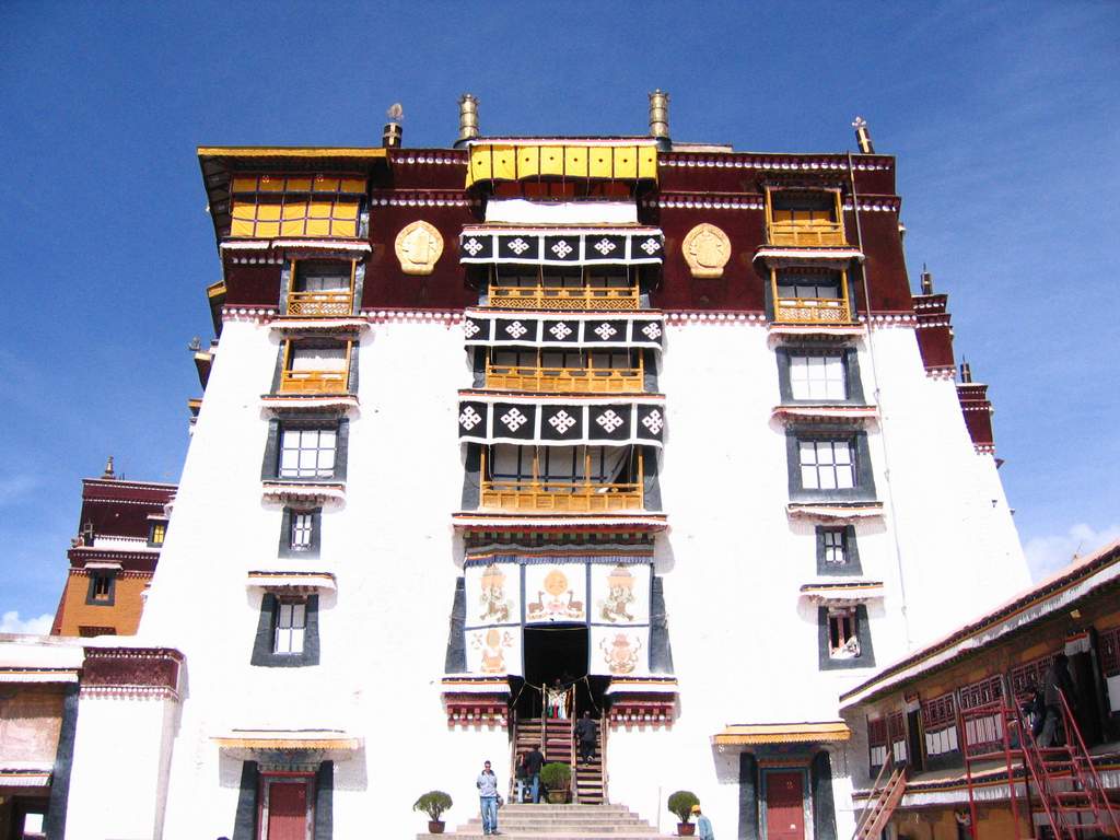 西藏圖片：布達拉宮－白宮