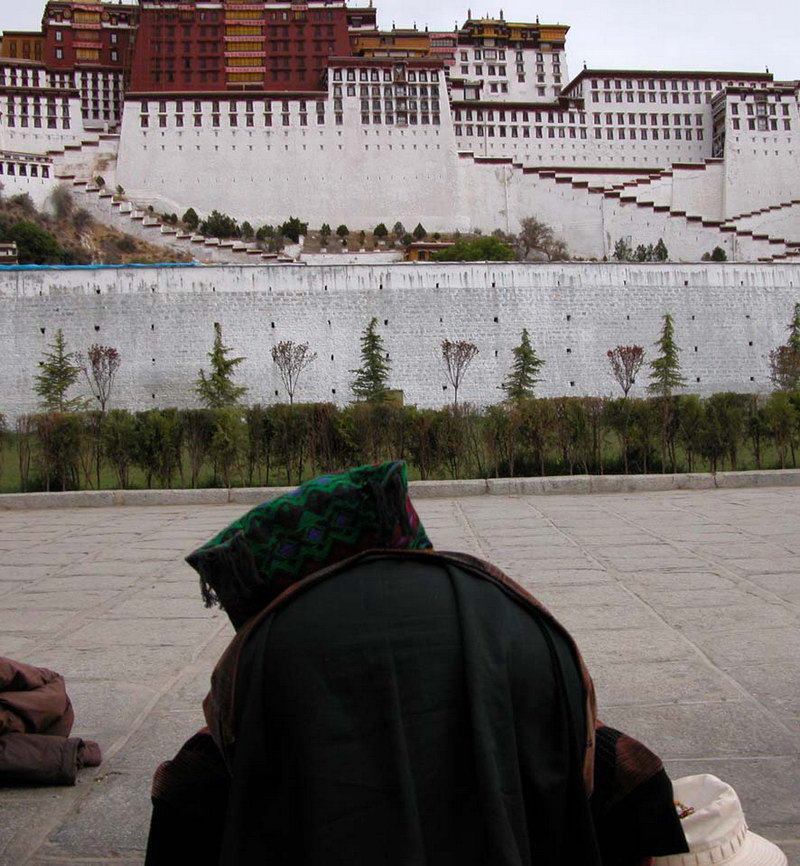 西藏圖片：虔誠
