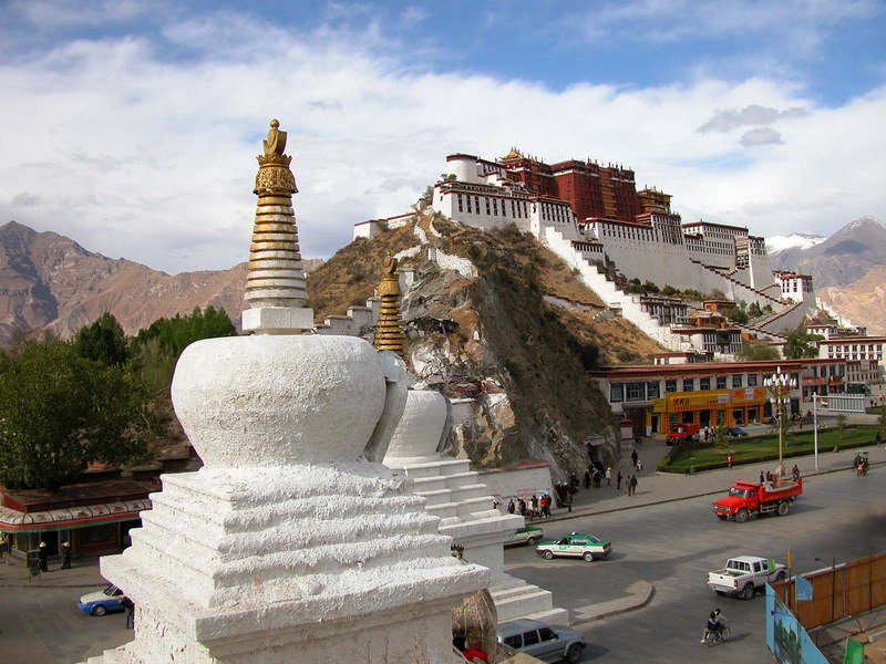 西藏圖片：布達拉宮