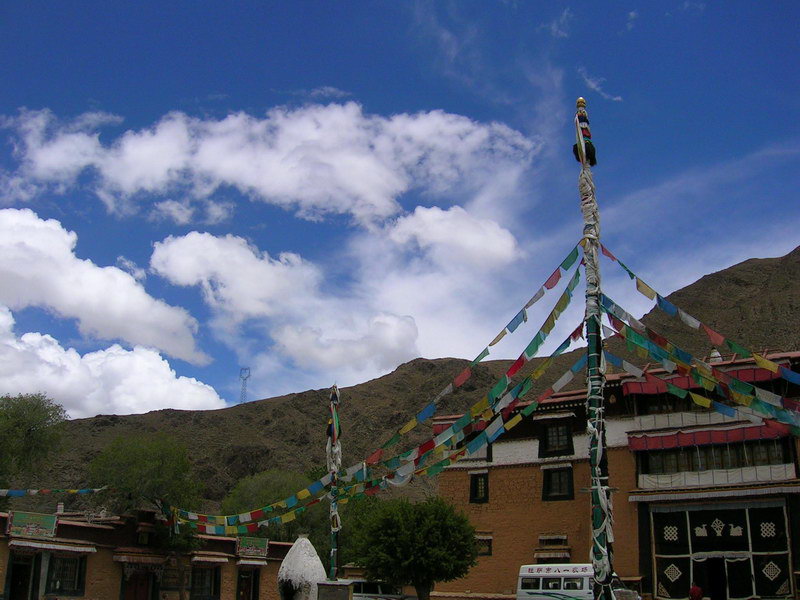 西藏圖片：貢噶曲德寺