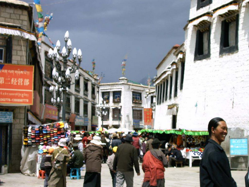 西藏圖片：八廓街