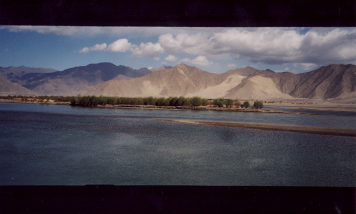 西藏圖片：拉薩河