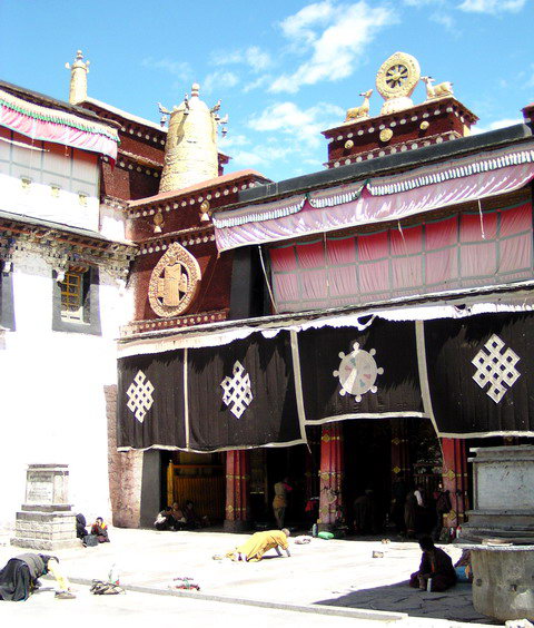 西藏圖片：西藏五體投地的虔誠信徒4