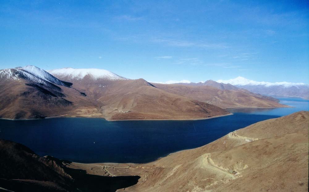 西藏圖片：羊卓雍湖