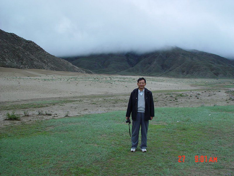 西藏圖片：羊湖路上2a