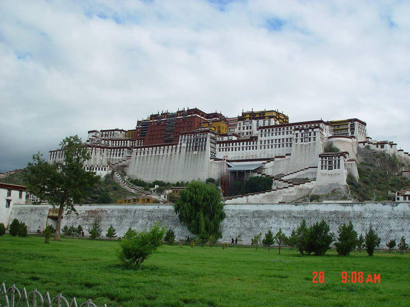 西藏照片：北京路上看布達拉2