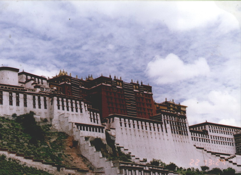 西藏旅行照片：阿里-雄偉的布達拉宮