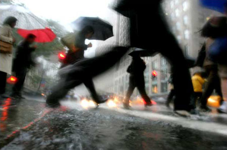 圖文：紐約的傾盆大雨