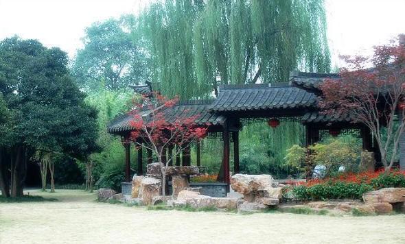 揚州個園圖片